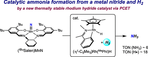 Catalytic Hydrogenation of a Manganese(V) Nitride to Ammonia