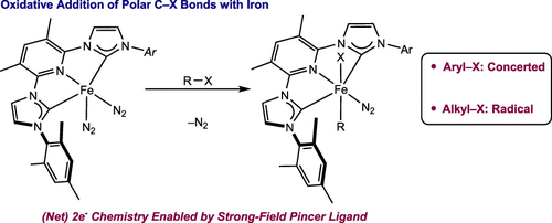 Oxidative Addition of Aryl and Alkyl Halides to a Reduced Iron Pincer Complex